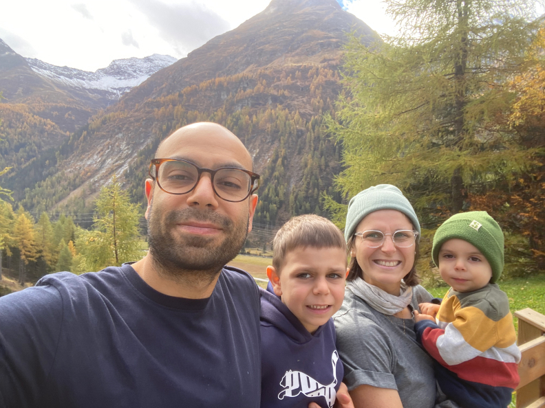 Family in Tirol, Austria